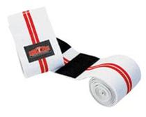 Competition Red Line Knee Wrap With Velcro